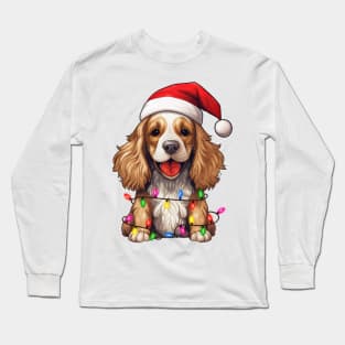 Christmas English Cocker Spaniel Long Sleeve T-Shirt